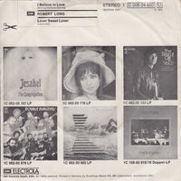 Robert Long : I Believe In Love (7", Single)