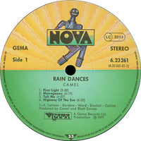 Camel : Rain Dances (LP, Album)