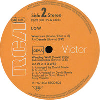David Bowie : Low (LP, Album)