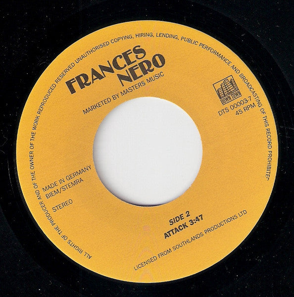 Frances Nero : Footsteps Following Me (7", Single)
