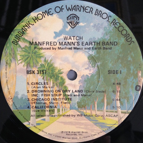 Manfred Mann's Earth Band : Watch (LP, Album, Los)