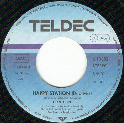 Fun Fun : Happy Station (7", Single)