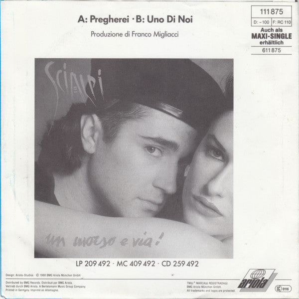 Scialpi : Pregherei (7", Single)