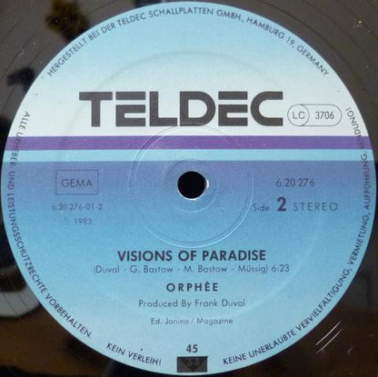 Orphée : Eurydice (12", Maxi)