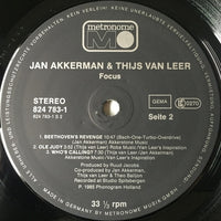 Jan Akkerman & Thijs Van Leer : Focus (LP, Album)