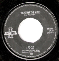 Focus (2) : House Of The King / Focus (7", Single)