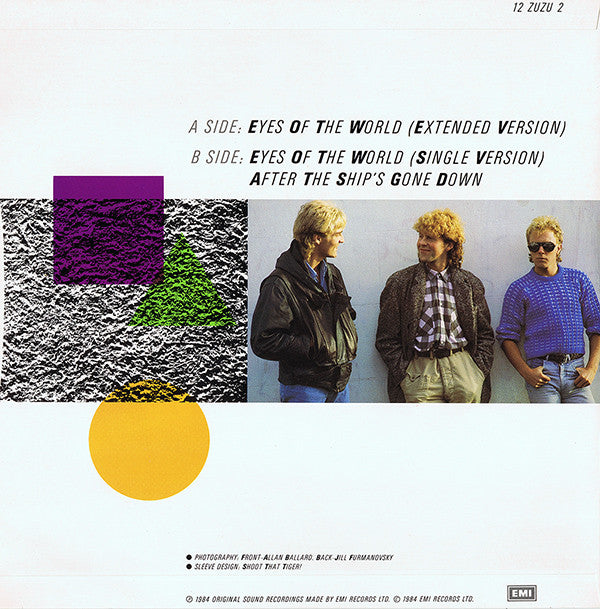 Zu Zu Sharks : Eyes Of The World (12")