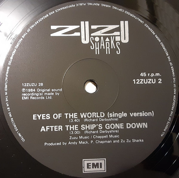 Zu Zu Sharks : Eyes Of The World (12")