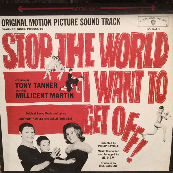 Anthony Newley, Leslie Bricusse : Stop The World I Want To Get Off (LP)