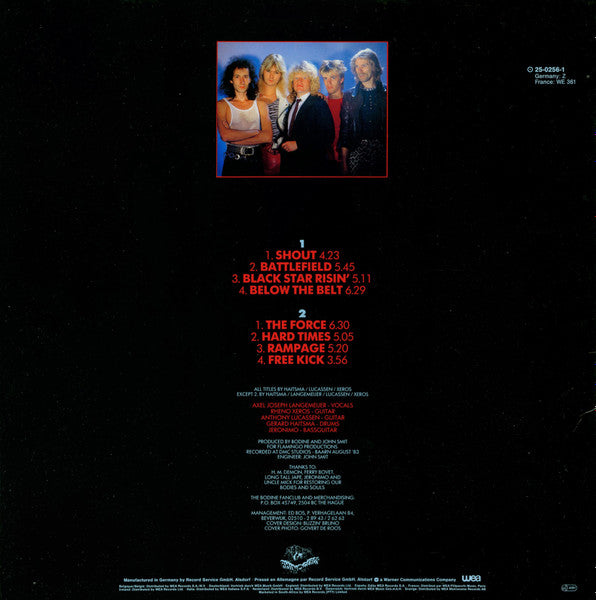 Bodine : Three Times Running (LP, Album)