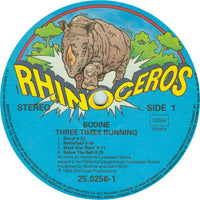 Bodine : Three Times Running (LP, Album)
