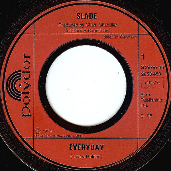 Slade : Everyday (7", Single, RP)