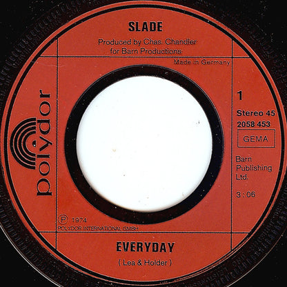 Slade : Everyday (7", Single, RP)