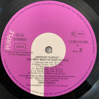 Deep Purple : Deepest Purple : The Very Best Of Deep Purple (LP, Comp)