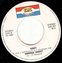 Anneke Drent : Het Bloemenmeisje / Andy (7", Single)