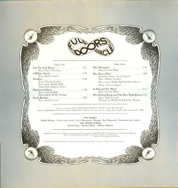 The Doors : Full Circle (LP, Album, RE, Gat)