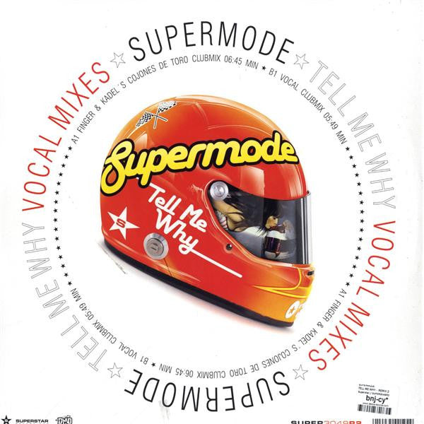 Supermode : Tell Me Why (Vocal Mixes) (12")