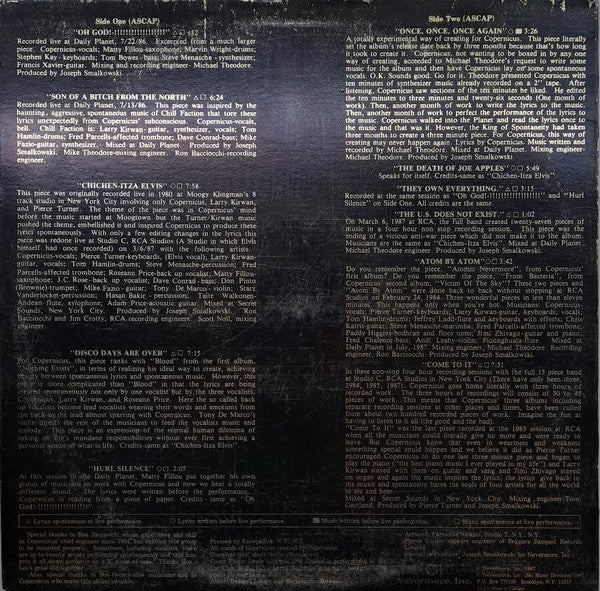 Copernicus : Deeper (LP, Album)