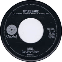 Bang (12) : Questions / Future Shock (7", Single, Yel)