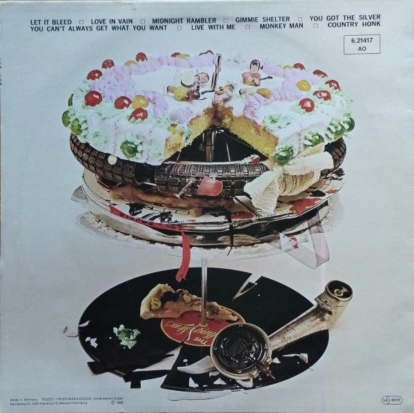 The Rolling Stones : Let It Bleed (LP, Album, RE)