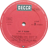 The Rolling Stones : Let It Bleed (LP, Album, RE)