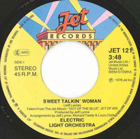 Electric Light Orchestra : Sweet Talkin' Woman (7", Single)