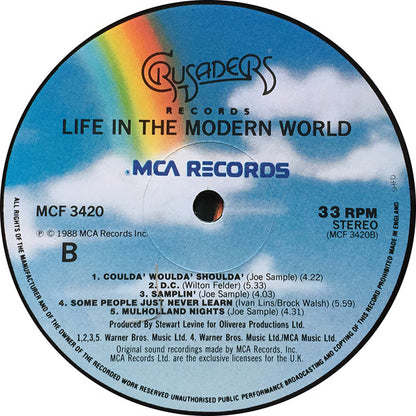 The Crusaders : Life In The Modern World (LP, Album)