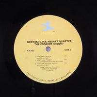The Brother Jack McDuff Quartet : The Concert McDuff (LP, Album, RE)