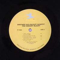 The Brother Jack McDuff Quartet : The Concert McDuff (LP, Album, RE)