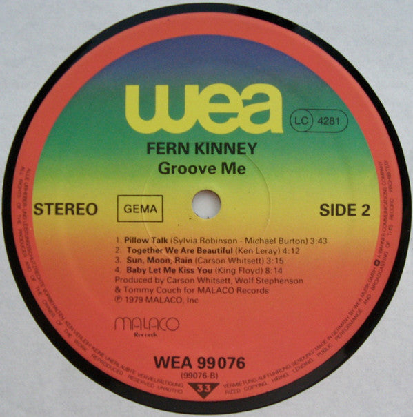 Fern Kinney : Groove Me (LP, Album)