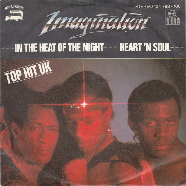Imagination : In The Heat Of The Night / Heart 'N Soul (7", Single)