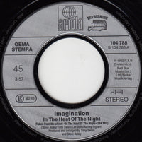 Imagination : In The Heat Of The Night / Heart 'N Soul (7", Single)