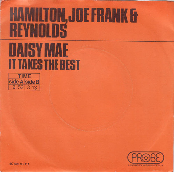Hamilton, Joe Frank & Reynolds : Daisy Mae (7", Single)