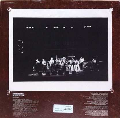 Tower Of Power : We Came To Play (LP, Album)