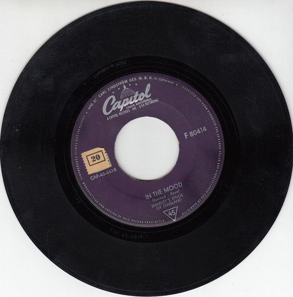 Sharkey And His Kings Of Dixieland : Sharkey Strut / In The Mood (7", Single)