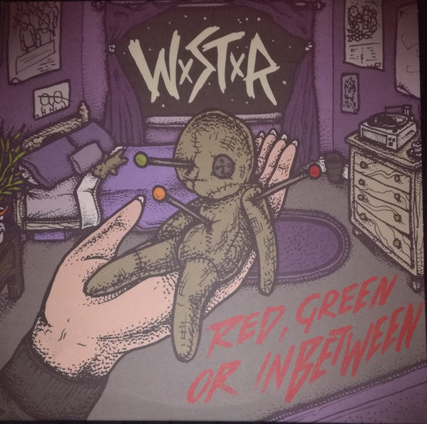 WSTR : Red, Green Or Inbetween (LP, Album, Ltd, Ora)