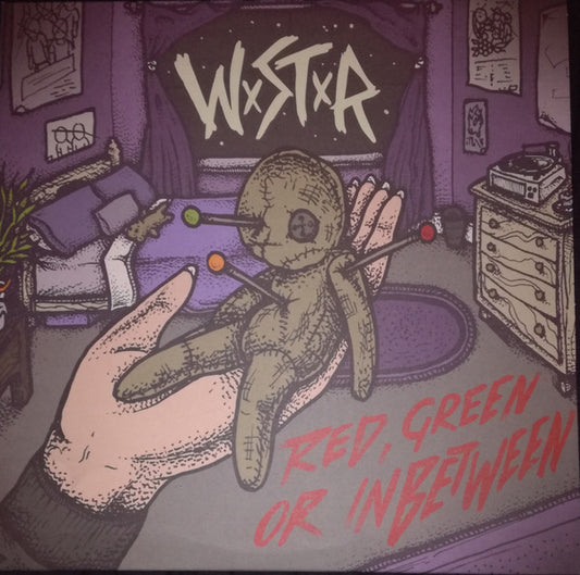 WSTR : Red, Green Or Inbetween (LP, Album, Ltd, Ora)