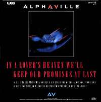 Alphaville : Dance With Me  (7", Single)