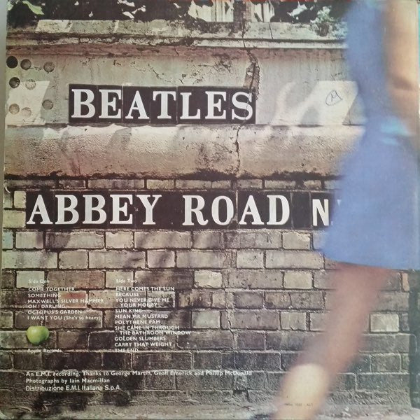 The Beatles : Abbey Road (LP, Album, RP)