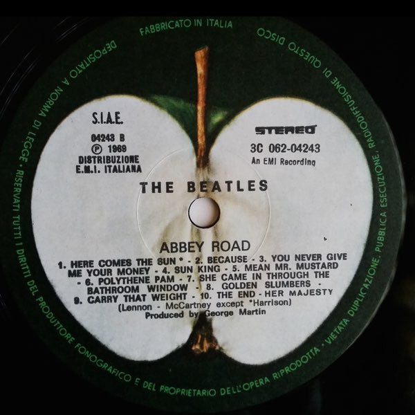 The Beatles : Abbey Road (LP, Album, RP)
