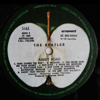 The Beatles : Abbey Road (LP, Album, RP)