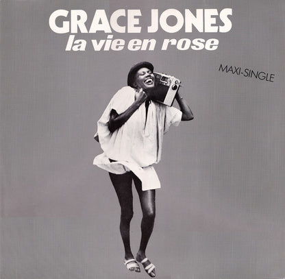 Grace Jones : La Vie En Rose (12", Maxi, RE)