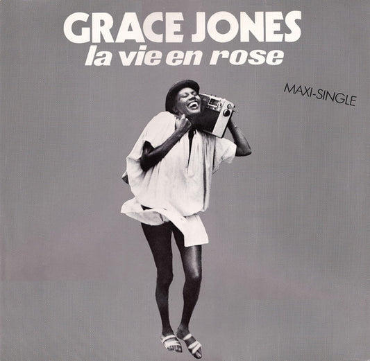 Grace Jones : La Vie En Rose (12", Maxi, RE)