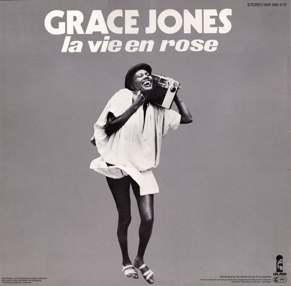 Grace Jones : La Vie En Rose (12", Maxi, RE)