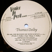 Thomas Dolby : She Blinded Me With Science (12", Single, RE)