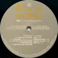 Eurythmics : 1984 (For The Love Of Big Brother) (LP, Album, Yel)