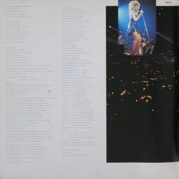 Tina Turner : Tina Live In Europe (2xLP, Album, Gat)