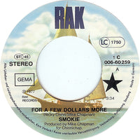 Smokie : For A Few Dollars More (7", Single, EMI)