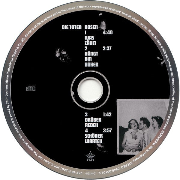 Die Toten Hosen : Was Zählt (CD, Maxi)