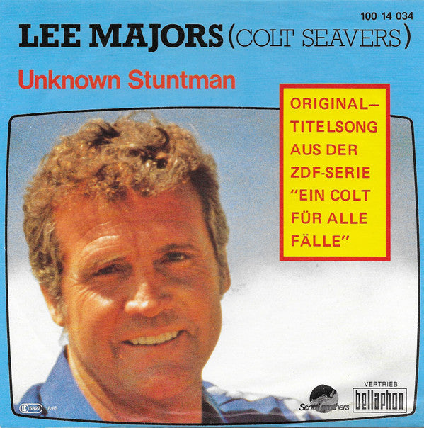 Lee Majors (2) : Unknown Stuntman (7", Single)